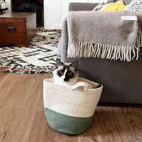 Natural Medium Cotton Basket