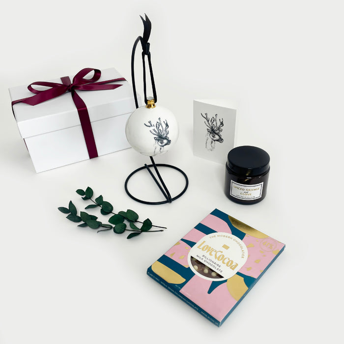 Festive British Bauble Gift Set