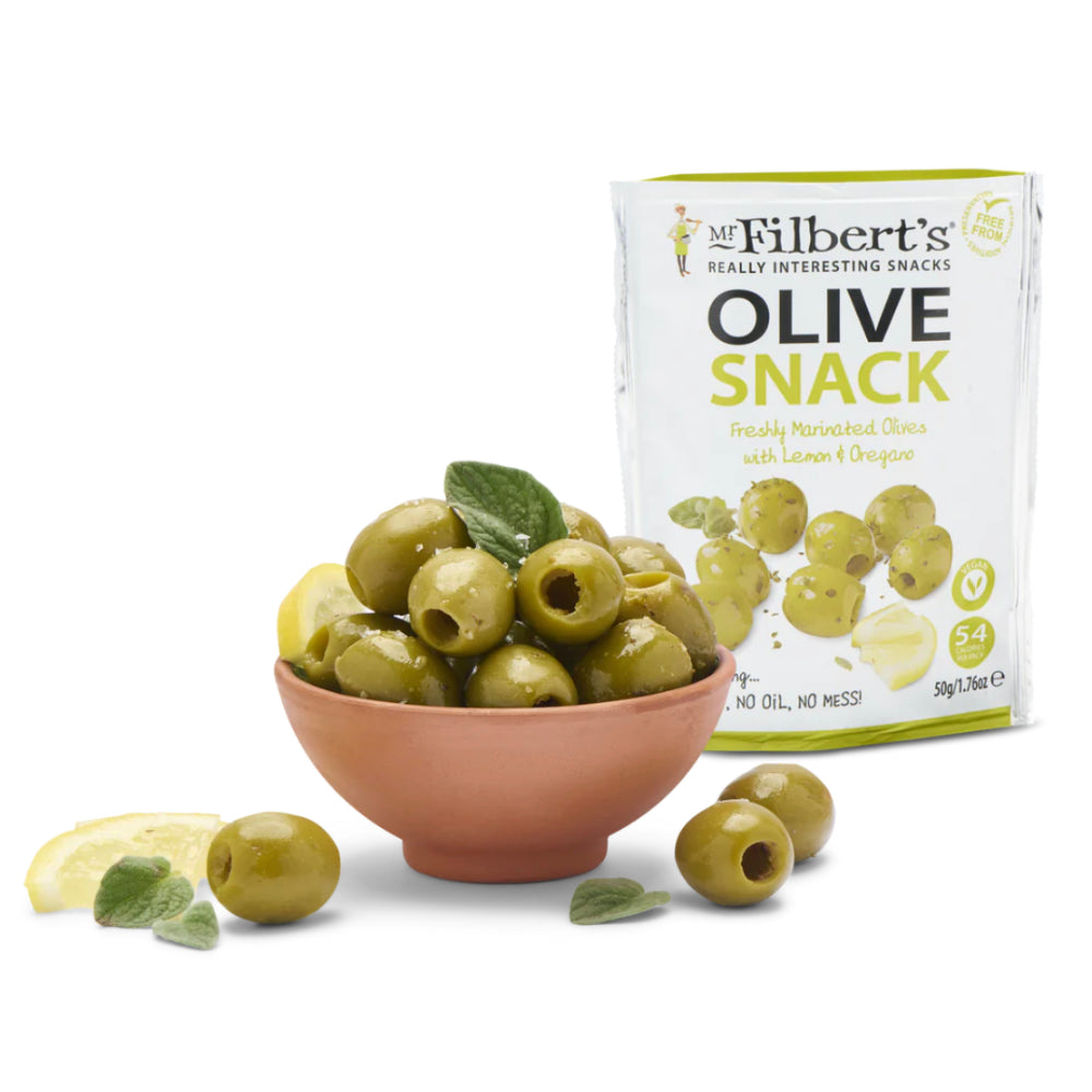 Lemon & Oregano Green Olives