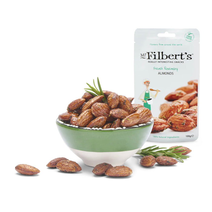 French Rosemary Almonds