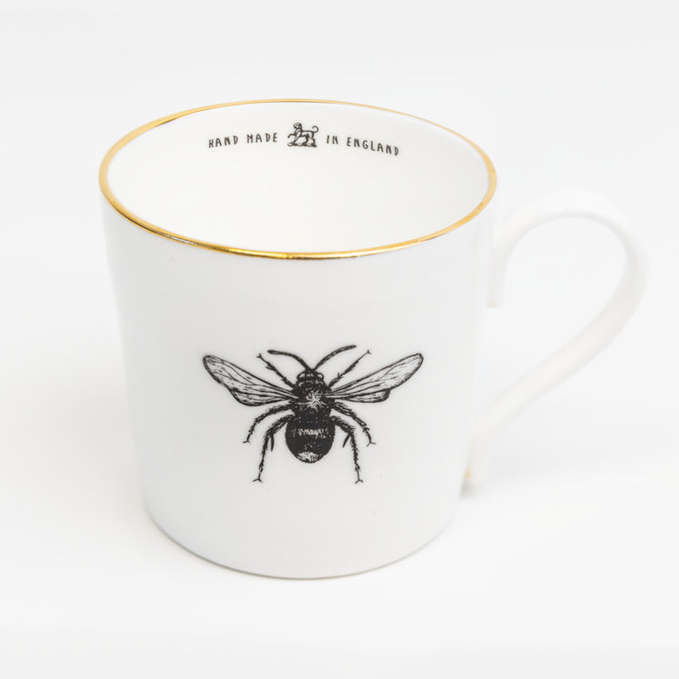 Gilded Bee Mug