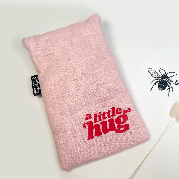 A 'little hug' water bottle. A comforting, soothing and thoughtful gift 