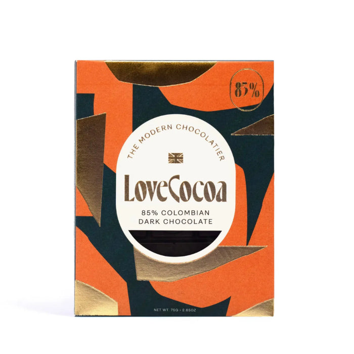 Love Cocoa 85% Dark Chocolate – Rich Colombian Cocoa, Vegan & Smooth Finish