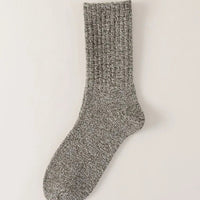 Happy Knits Men's wool sock in grey